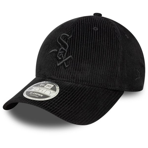 New Era 9Forty M-Crown Cap - CORD Chicago White Sox black