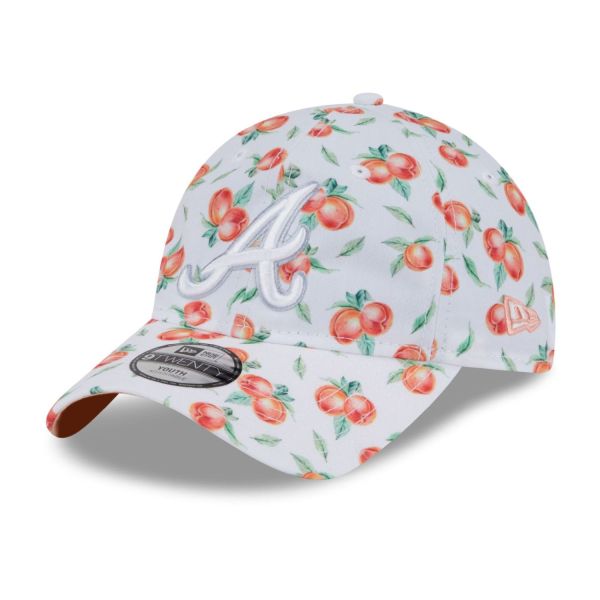 New Era 9Twenty Enfants Youth Cap PEACHES Atlanta Braves