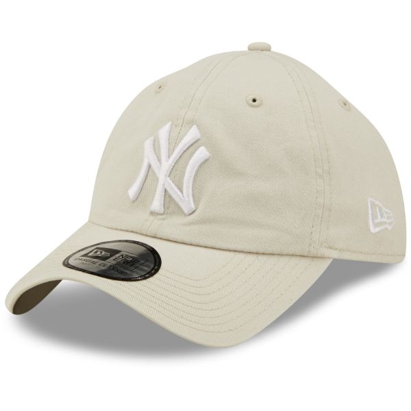 New Era Casual Classics Cap - WASHED New York Yankees stone