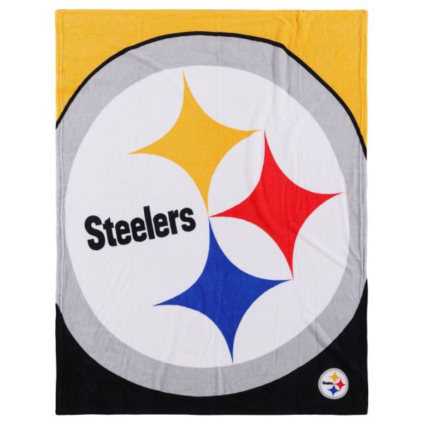 Pittsburgh Steelers NFL Supreme Slumber Plüschdecke