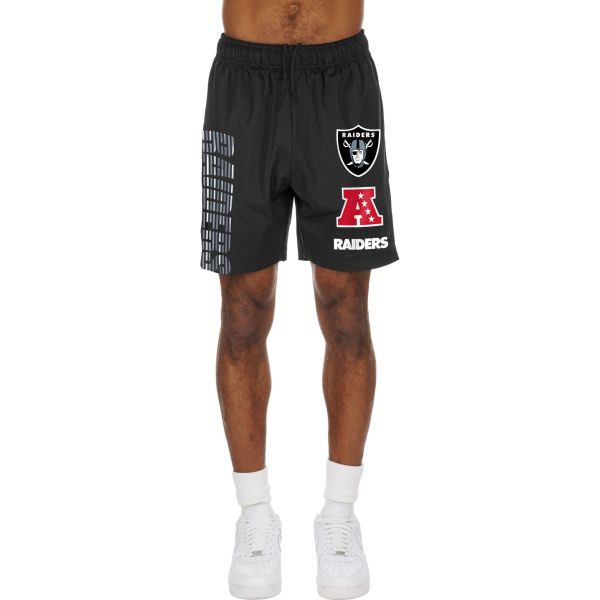 New Era Stretch Sport Shorts - MATCH Las Vegas Raiders
