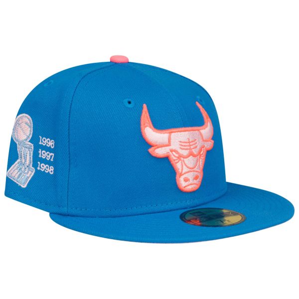 New Era 59Fifty Fitted Cap - NBA Chicago Bulls sky blue