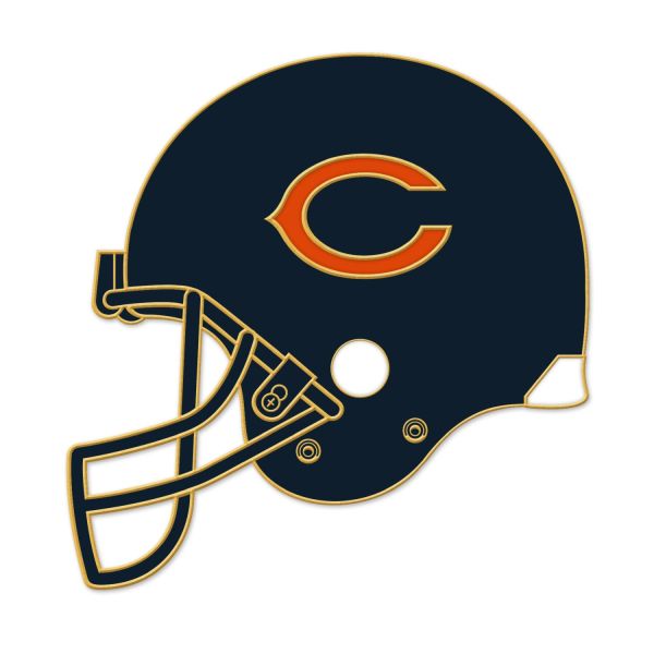 NFL Universal Jewelry Caps PIN Chicago Bears Helmet