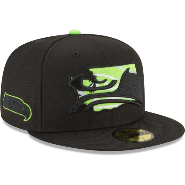 New Era 59Fifty Fitted Cap - STATE Seattle Seahawks