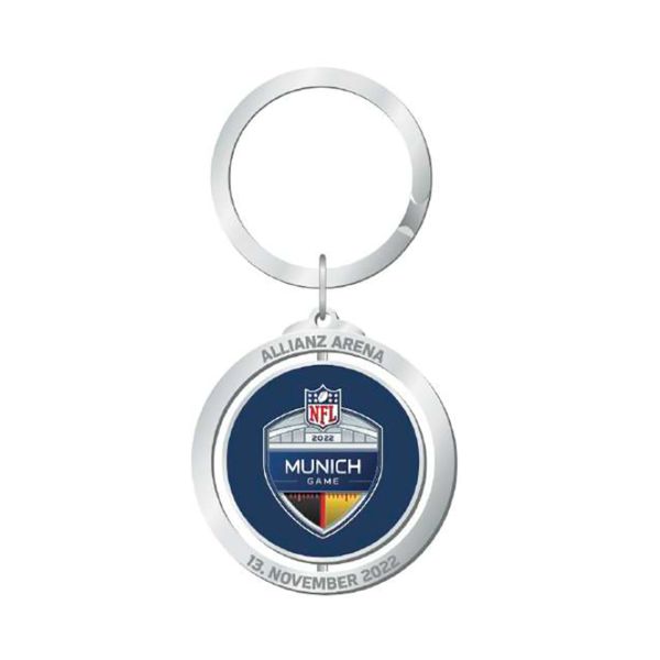 NFL Munich Game 2022 Spinner Key Ring