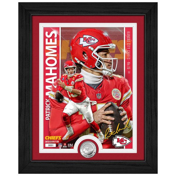 Patrick Mahomes Kansas City Chiefs Artist Coin Bild