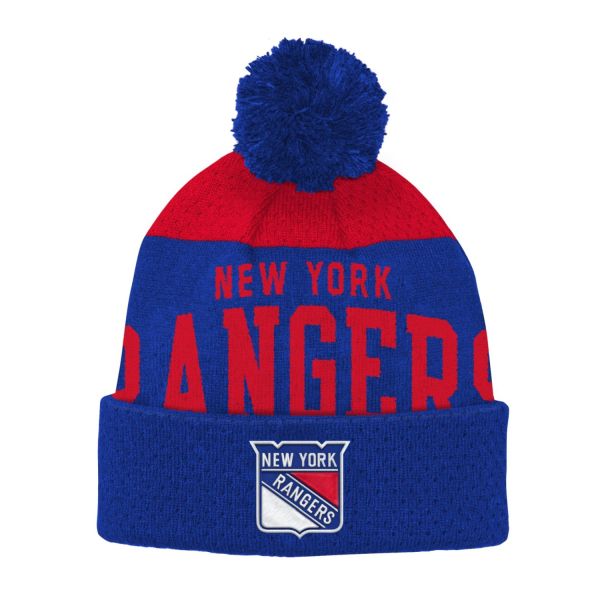 Kinder NHL Wintermütze - STRETCHARK KNIT New York Rangers
