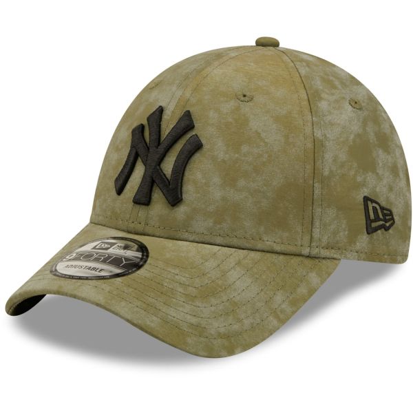 New Era 9Forty Damen Cap - New York Yankees jade green camo