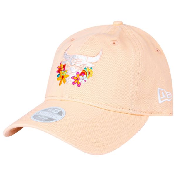 New Era 9Twenty Femme Cap - NBA Chicago Bulls flower peach