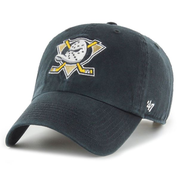 47 Brand Adjustable Cap - CLEAN UP Anaheim Ducks noir