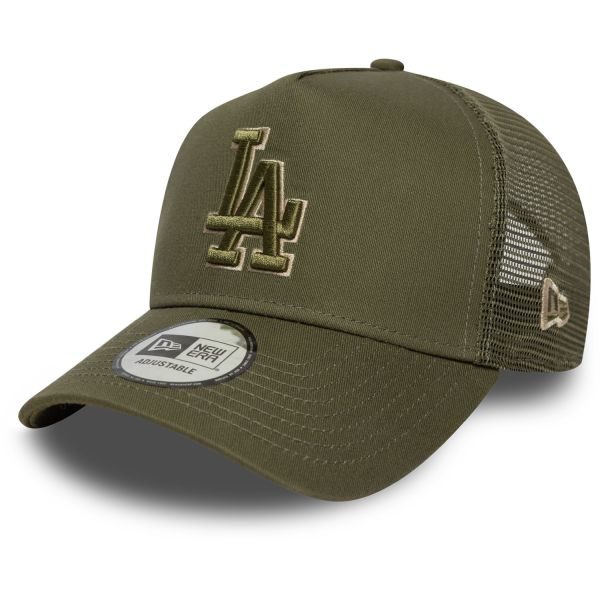 New Era A-Frame Trucker Cap - Los Angeles Dodgers olive
