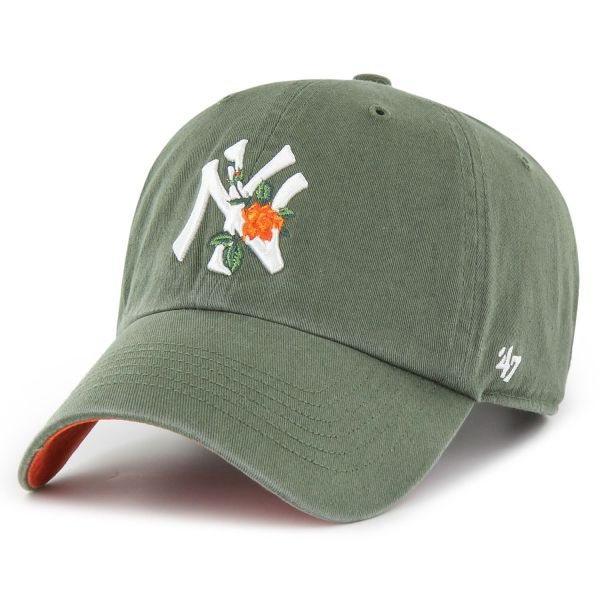 47 Brand Strapback Cap - THORN New York Yankees moss