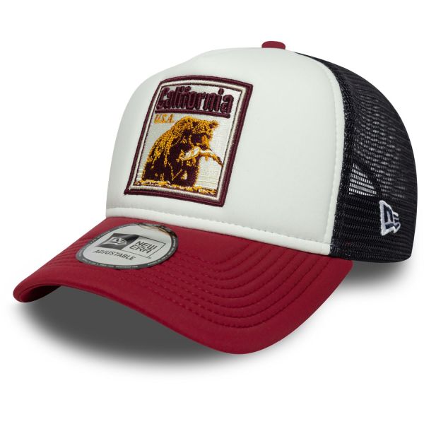 New Era A-Frame Mesh Trucker Cap - ANIMAL PATCH California