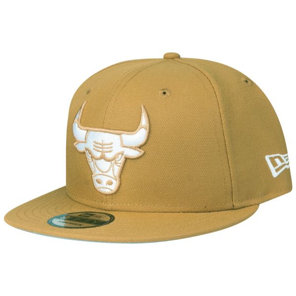 New Era 9Fifty Snapback Cap - Chicago Bulls panama tan white