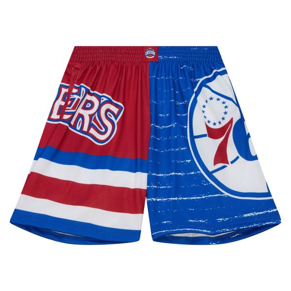 M&N Philadelphia 76ers JUMBOTRON 3.0 Basketball Shorts