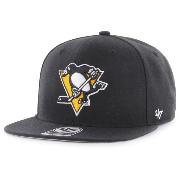 47 Brand Snapback Cap - CAPTAIN Pittsburgh Penguins black