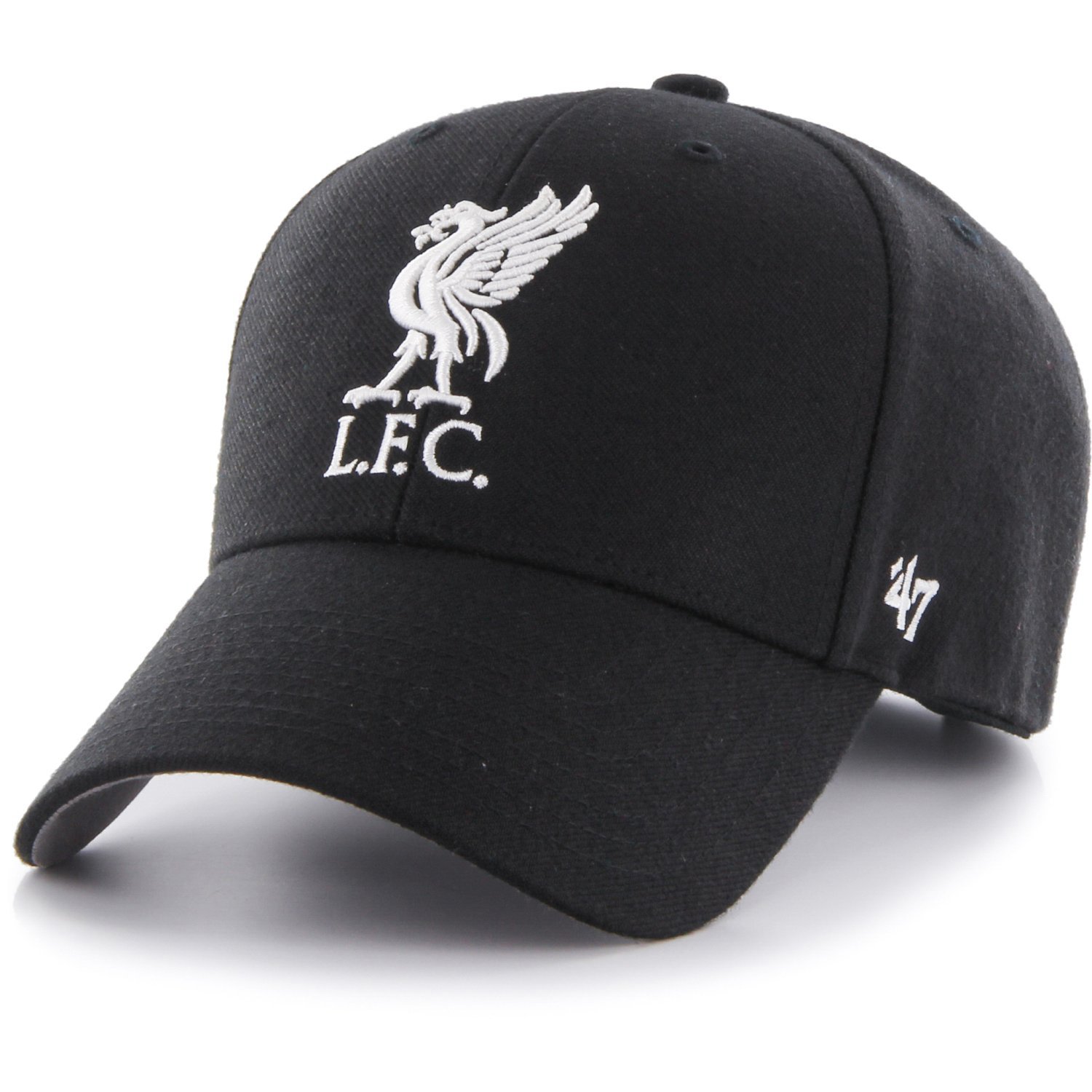 47 Brand Relaxed Fit Cap - FC Liverpool schwarz | Strapback | Caps ...