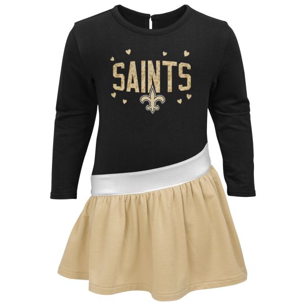 NFL Fille Tunique Jersey Robe - New Orleans Saints