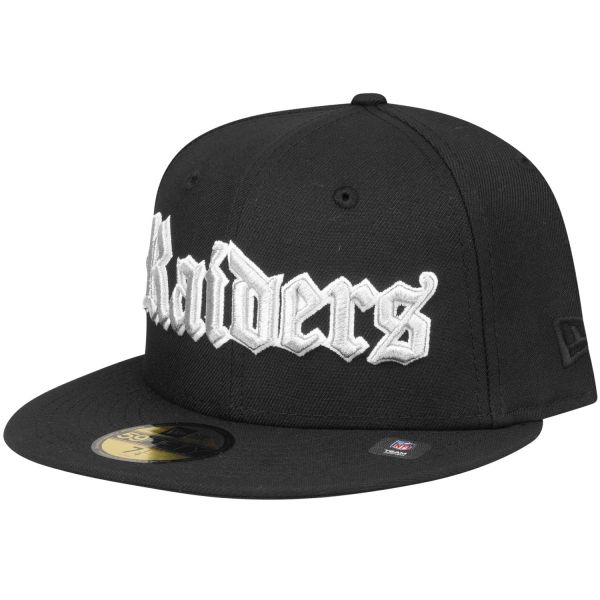 New Era 59Fifty Fitted Cap - OLD ENGLISH Las Vegas Raiders