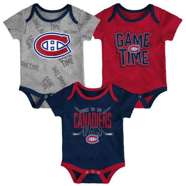 Outerstuff NHL Infant 3pcs Bodysuit-Set Montreal Canadiens