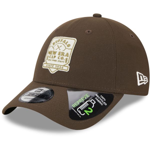 New Era 9Forty Strapback Cap - HERITAGE BRAND PATCH braun