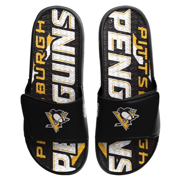 Pittsburgh Penguins Badelatschen NHL GEL Sport Slides