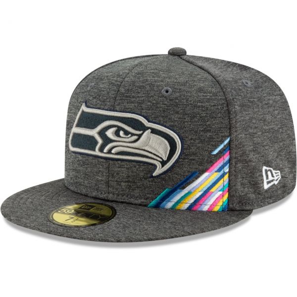 New Era 59Fifty Fitted Cap - CRUCIAL CATCH Seattle Seahawks