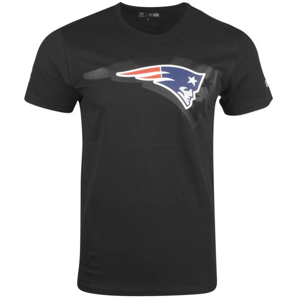 New Era Fan Shirt - NFL New England Patriots 2.0 schwarz