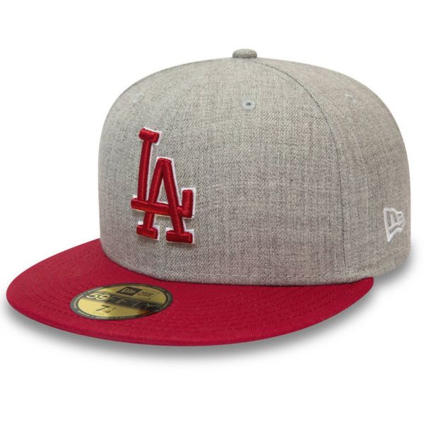 New Era 59Fifty Fitted Cap - HEATHER Los Angeles Dodgers