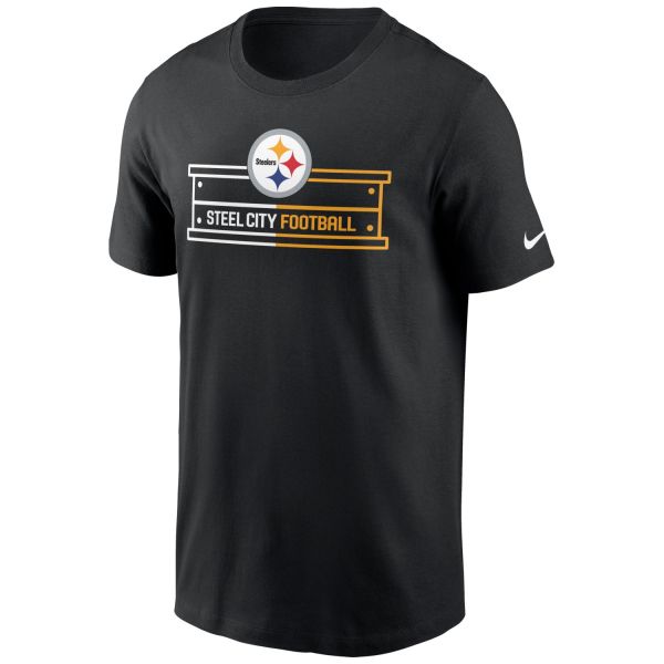Nike NFL Essential Shirt - STEEL CITY Pittsburgh Steelers