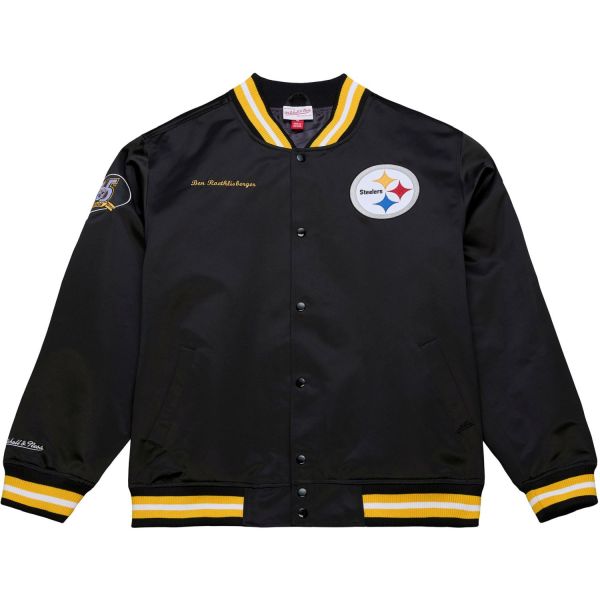 M&N Varsity Jacket - Pittsburgh Steelers Roethlisberger