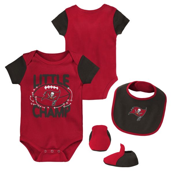 Outerstuff NFL Bébé Bib & Bootie Set Tampa Bay Buccaneers