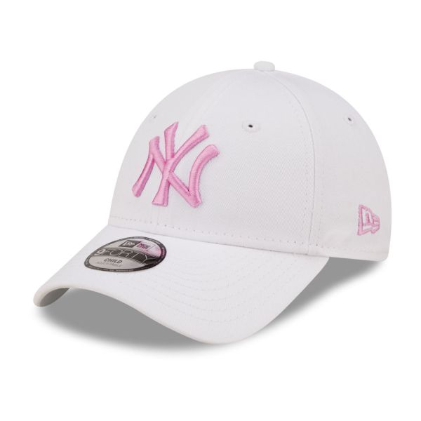 New Era 9Forty Kids Cap - New York Yankees white pink