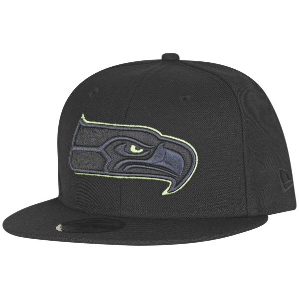 New Era 59Fifty Fitted Cap - OUTLINE Seattle Seahawks black