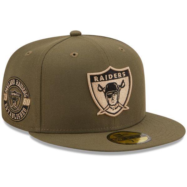 New Era 59Fifty Fitted Cap - NFL Established Oakland Raiders