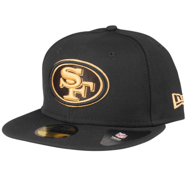 New Era 59Fifty Fitted Cap - San Francisco 49ers noir gold