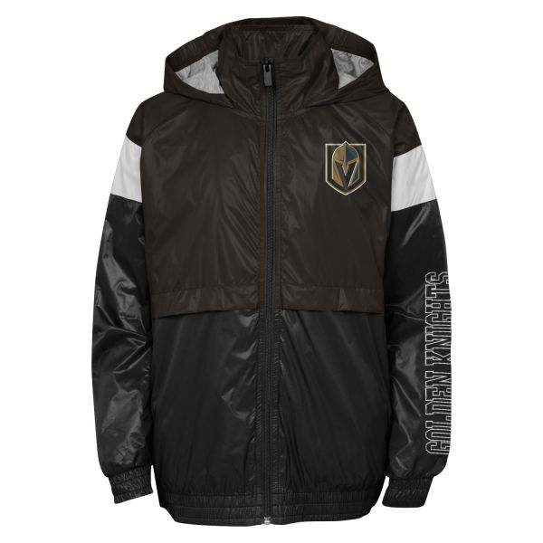 Outerstuff Kids Windbreaker Jacket - Vegas Golden Knights