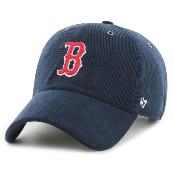 47 Brand Thin Cord Cap CLEAN UP Boston Red Sox navy