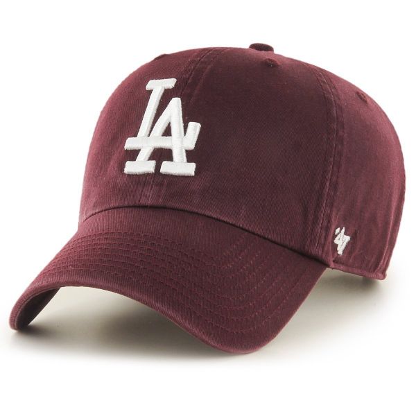 47 Brand Adjustable Cap - CLEAN UP LA Dodgers maroon