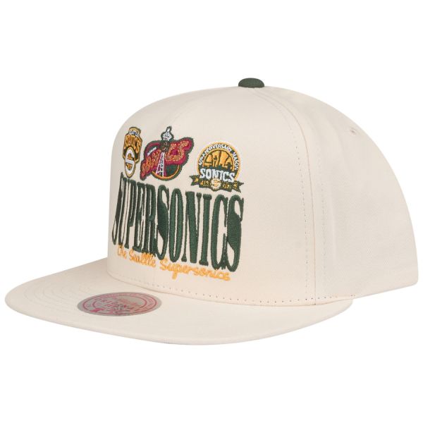 Mitchell & Ness Snapback Cap - RETRO Seattle SuperSonics