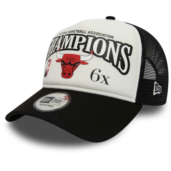 New Era A-Frame Trucker Cap - CHAMPIONS Chicago Bulls