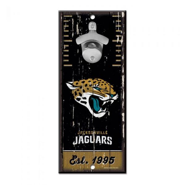 Wincraft BOTTLE OPENER Plaque de bois - Jacksonville Jaguars