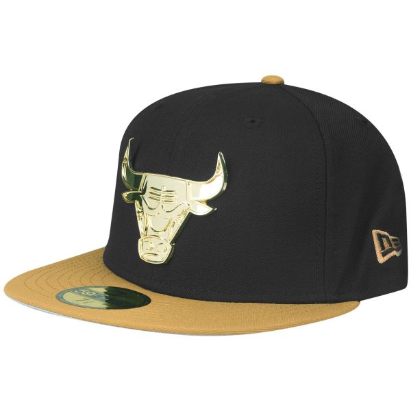 New Era 59Fifty Fitted Cap - METAL BADGE Chicago Bulls