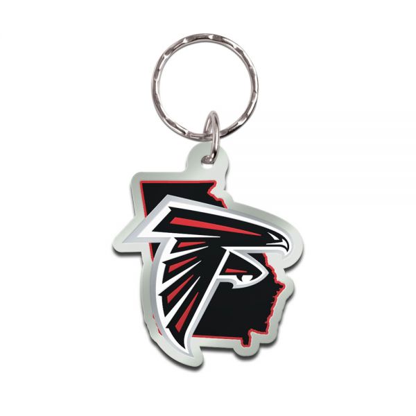 Wincraft STATE Key Ring Chain - NFL Atlanta Falcons