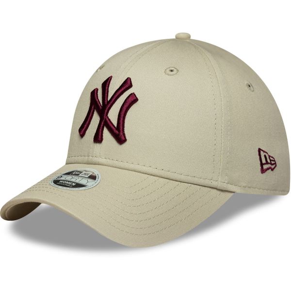 New Era 9Forty Damen Cap - New York Yankees stone beige