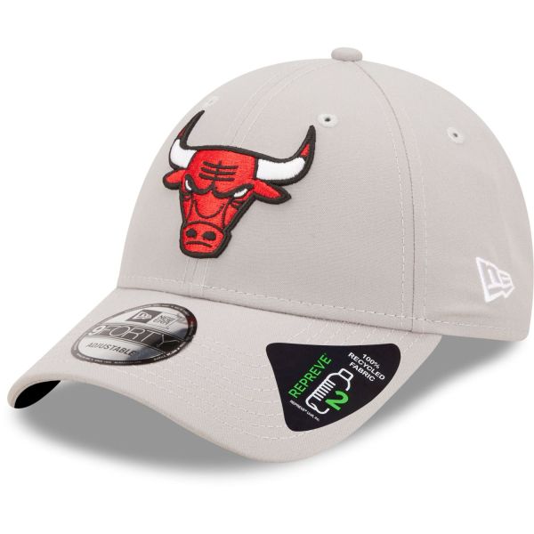 New Era 9Forty Strapback Cap - REPREVE Chicago Bulls gris