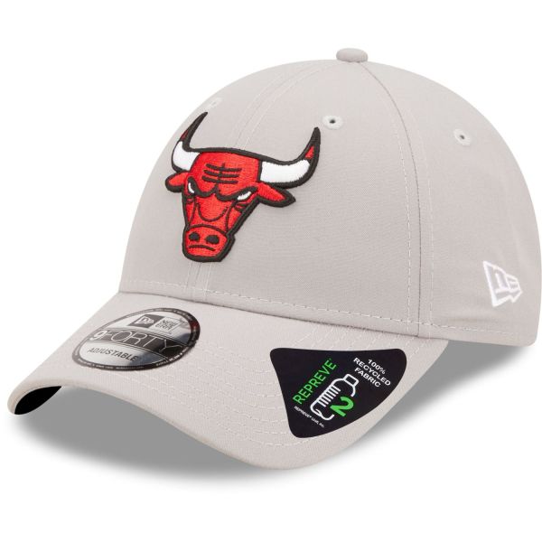 New Era 9Forty Strapback Cap - REPREVE Chicago Bulls grau