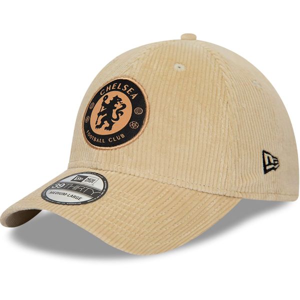 New Era 39Thirty Stretch Cap - MICROCORD Chelsea FC stone