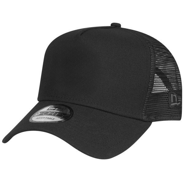 New Era A-Frame Mesh Trucker Cap - ESSENTIAL stone beige