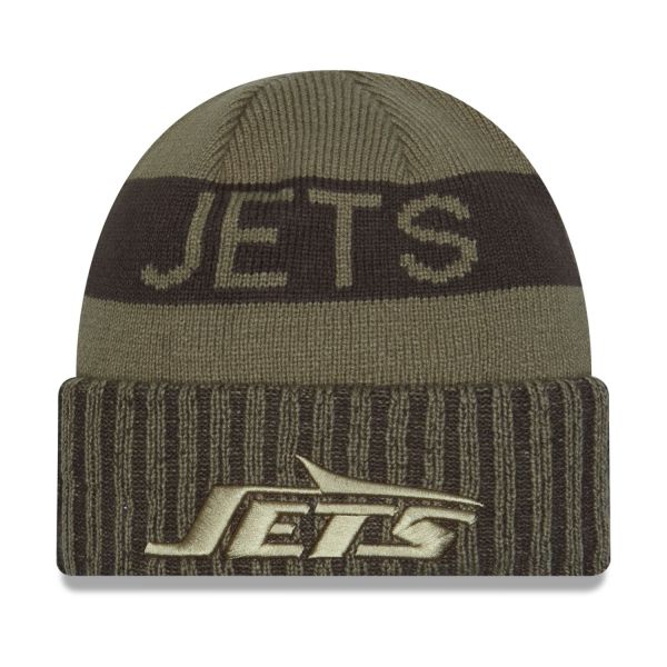 New Era Knit Beanie - SALUTE TO SERVICE New York Jets